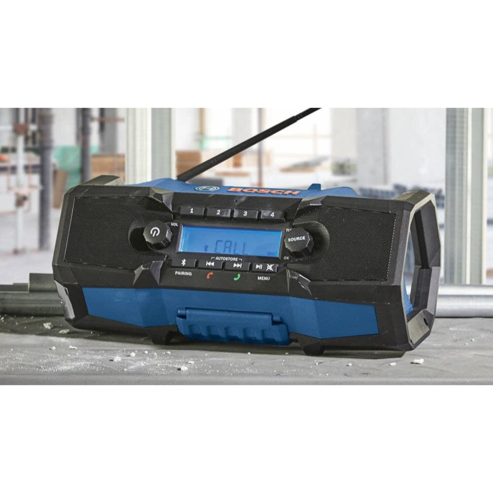 Bosch GPB18V-2CN 18V Compact Jobsite Radio with Bluetooth 5.0 - 8