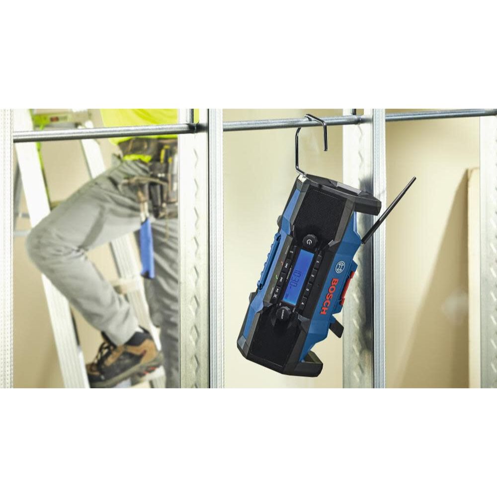 Bosch GPB18V-2CN 18V Compact Jobsite Radio with Bluetooth 5.0 - 13