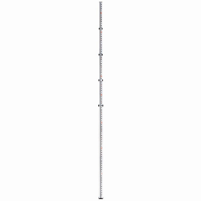 Bosch GR16 16' Aluminum Telescoping Grade Rod, Feet/Inches/8ths