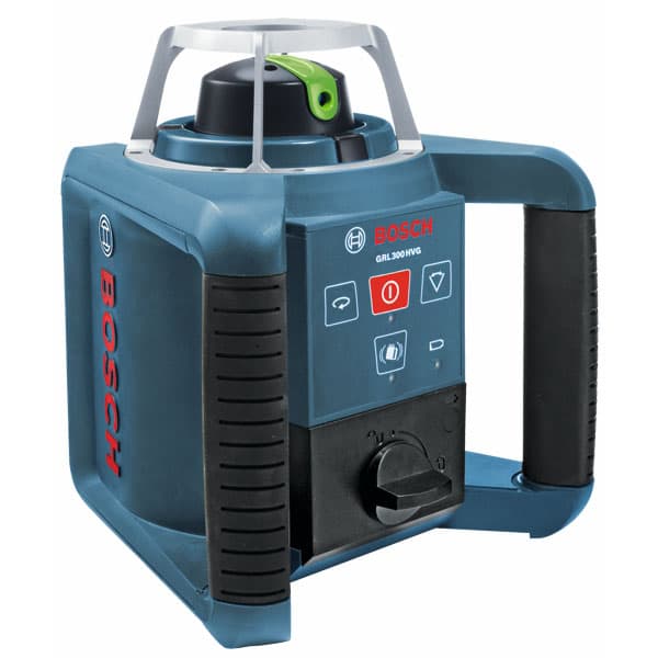 Bosch GRL 300 HVG Self Leveling Green Beam Rotary Laser with Layout Beam and 1000' Range - 7