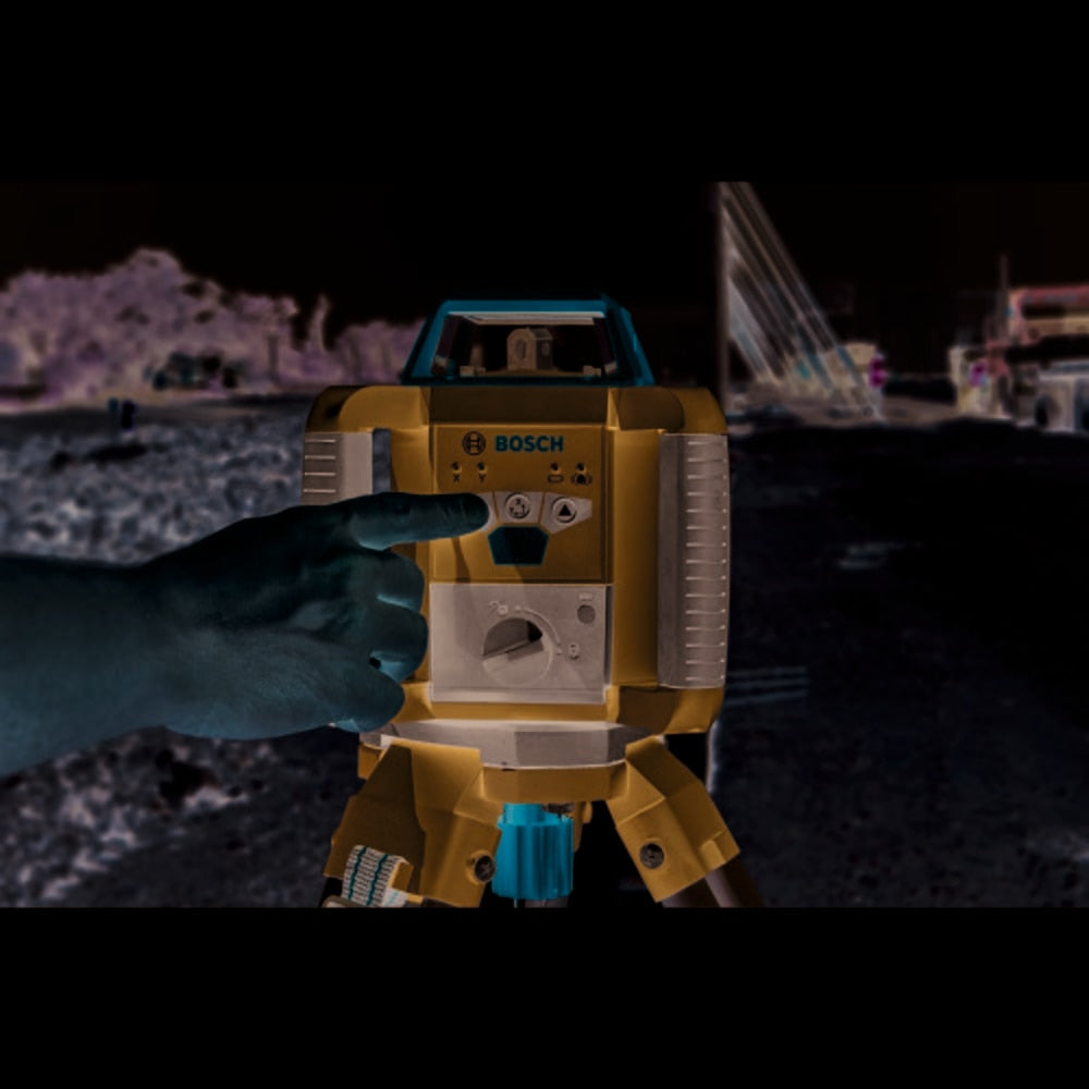 Bosch GRL2000-40HK REVOLVE2000 Self-Leveling Horizontal Rotary Laser Kit - 7