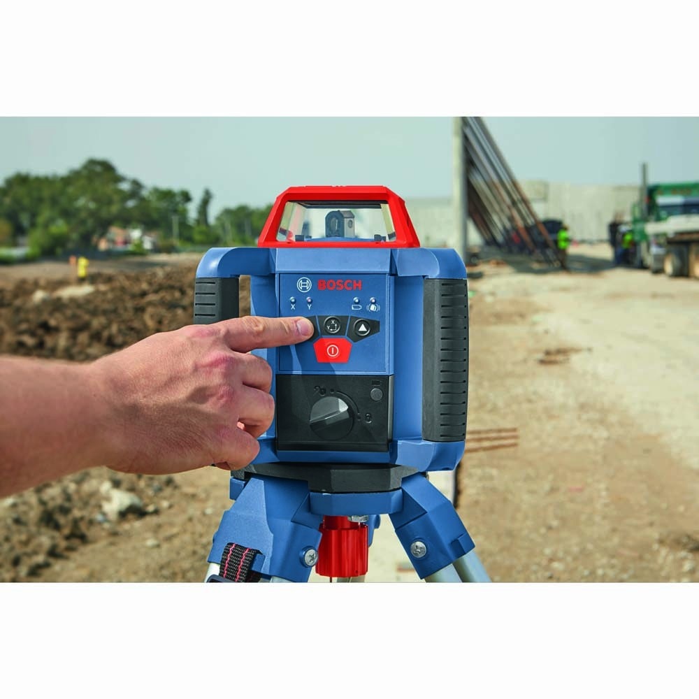 Bosch GRL2000-40HK REVOLVE2000 Self-Leveling Horizontal Rotary Laser Kit - 7