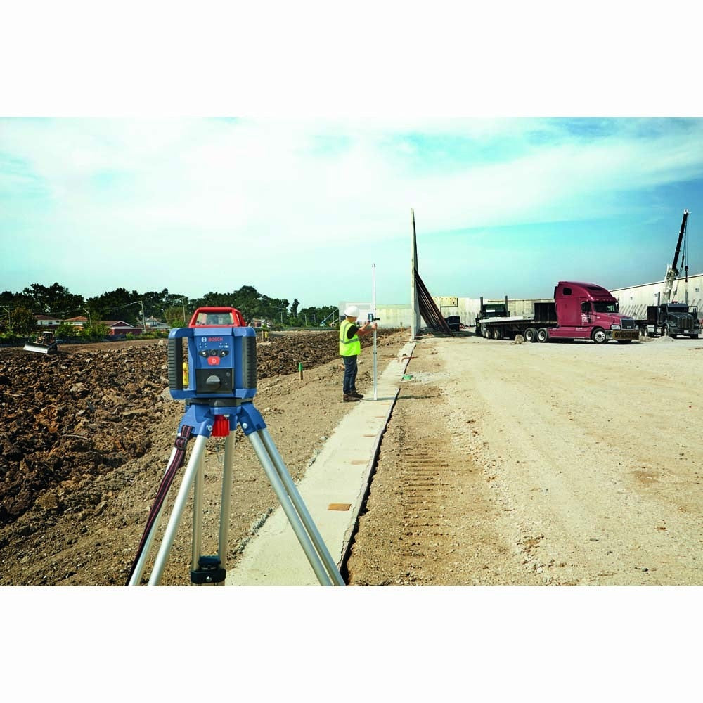 Bosch GRL2000-40HK REVOLVE2000 Self-Leveling Horizontal Rotary Laser Kit - 8
