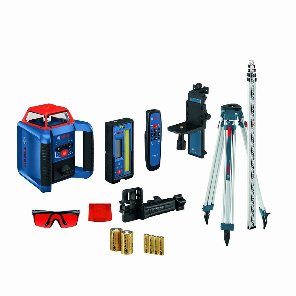 Bosch GRL2000-40HVK REVOLVE2000 Self-Leveling Horizontal/Vertical Rotary Laser Kit