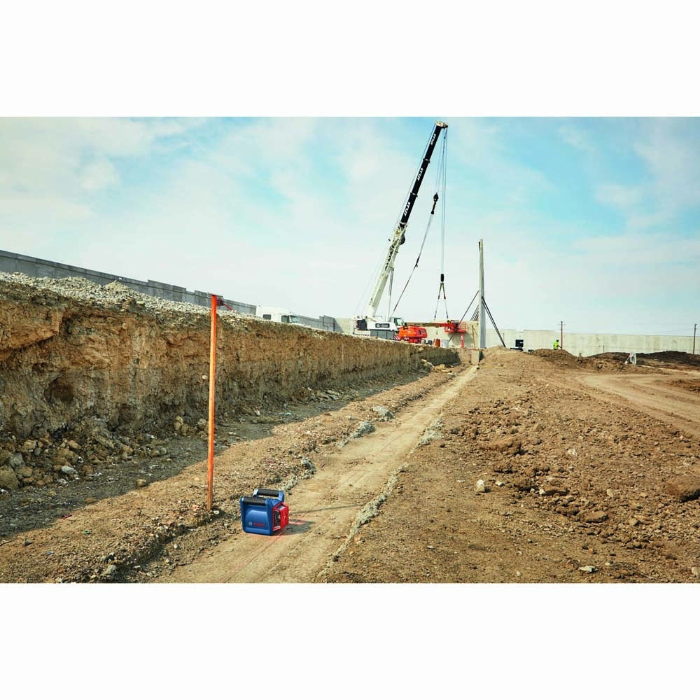 Bosch GRL2000-40HVK REVOLVE2000 Self-Leveling Horizontal/Vertical Rotary Laser Kit - 9