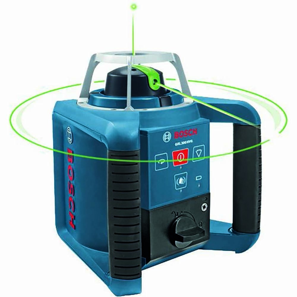 Bosch GRL300HVG Self-Leveling Green Rotary Laser with Layout Beam