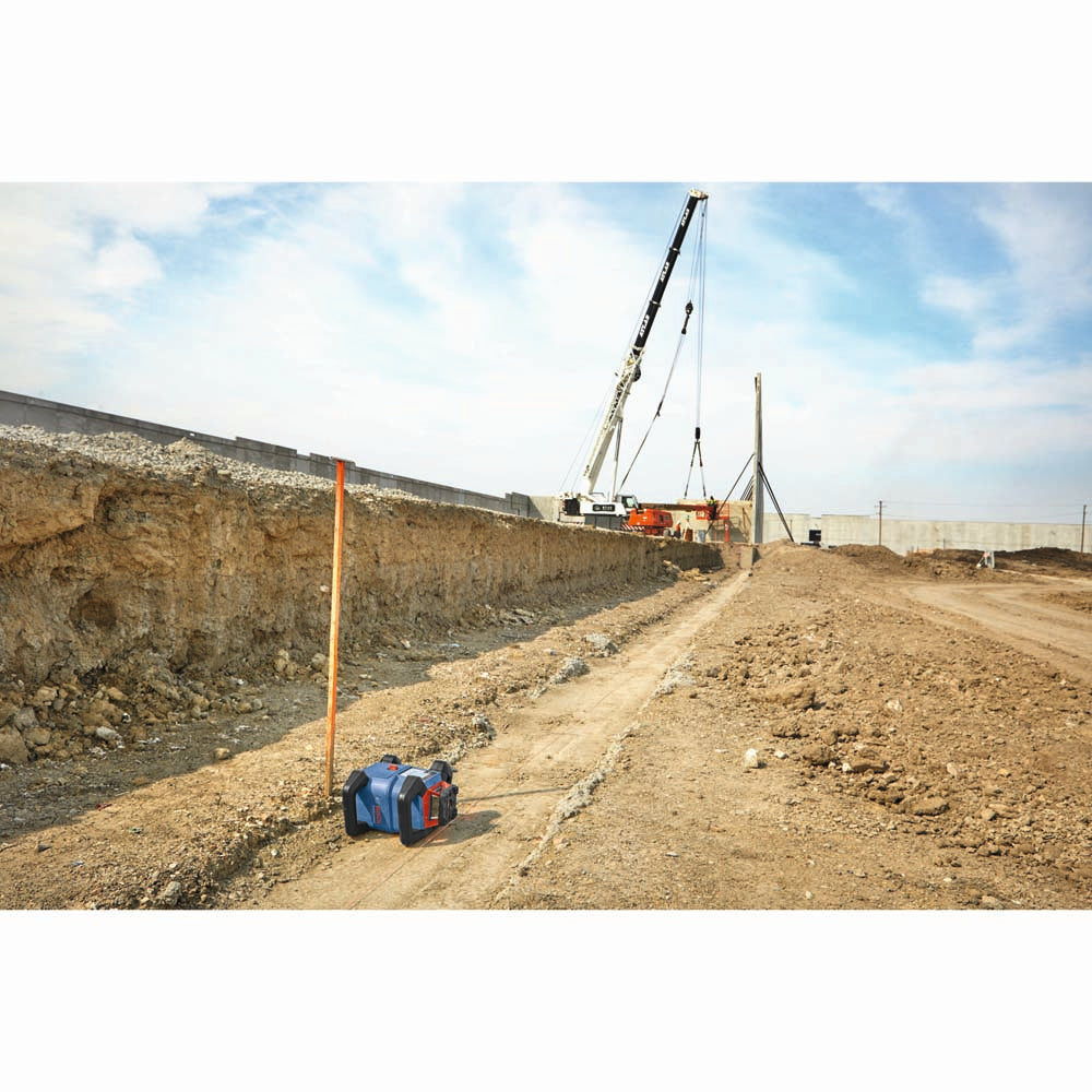 Bosch GRL4000-80CHV 18V REVOLVE4000 Connected Self-Leveling Horizontal/Vertical Rotary Laser - 5