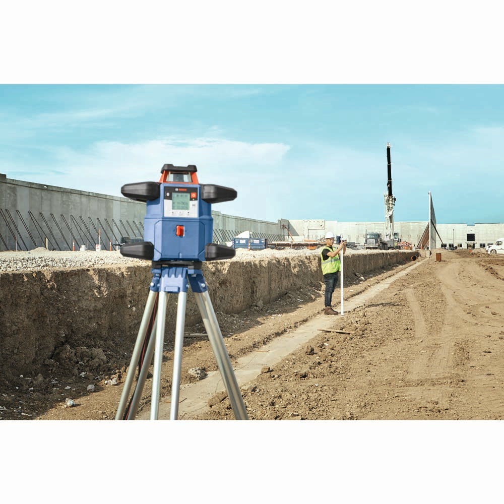 Bosch GRL4000-80CHV 18V REVOLVE4000 Connected Self-Leveling Horizontal/Vertical Rotary Laser - 8