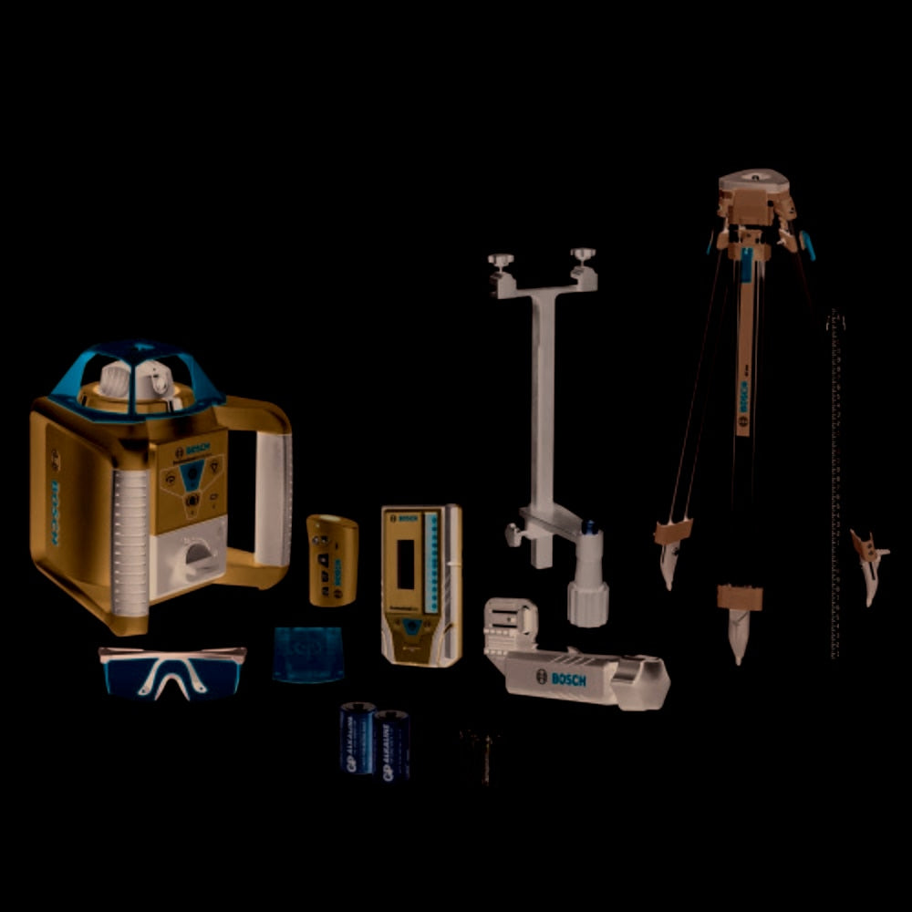 Bosch GRL900-20HVK Self-Leveling Rotary Laser Kit