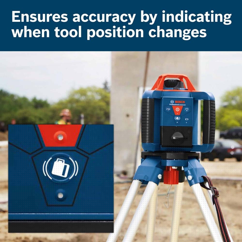 Bosch GRL900-20HVK Self-Leveling Rotary Laser Kit - 12