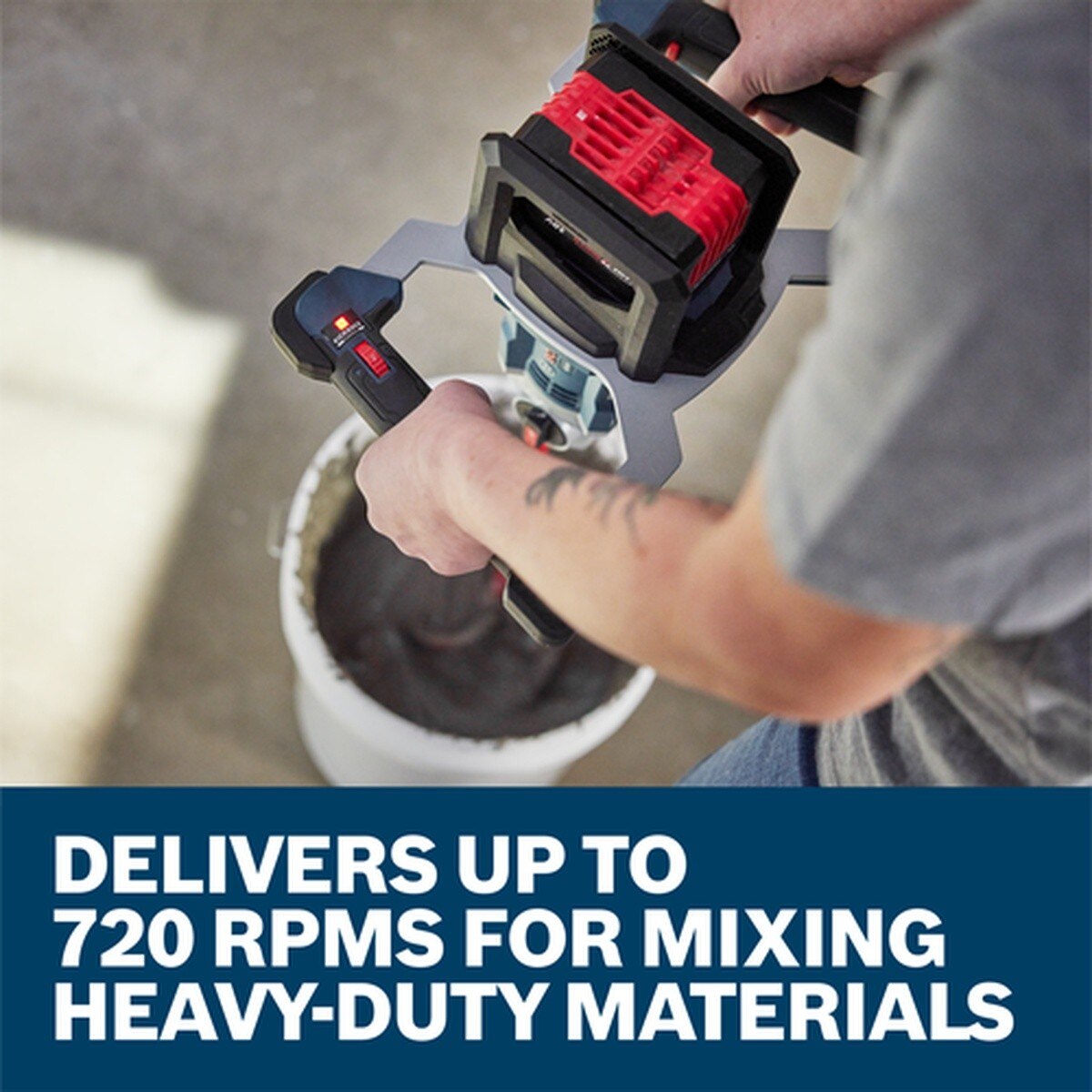 Bosch GRW18V-160N 18V Brushless High Torque Cordless Mixer Bare Tool - 5