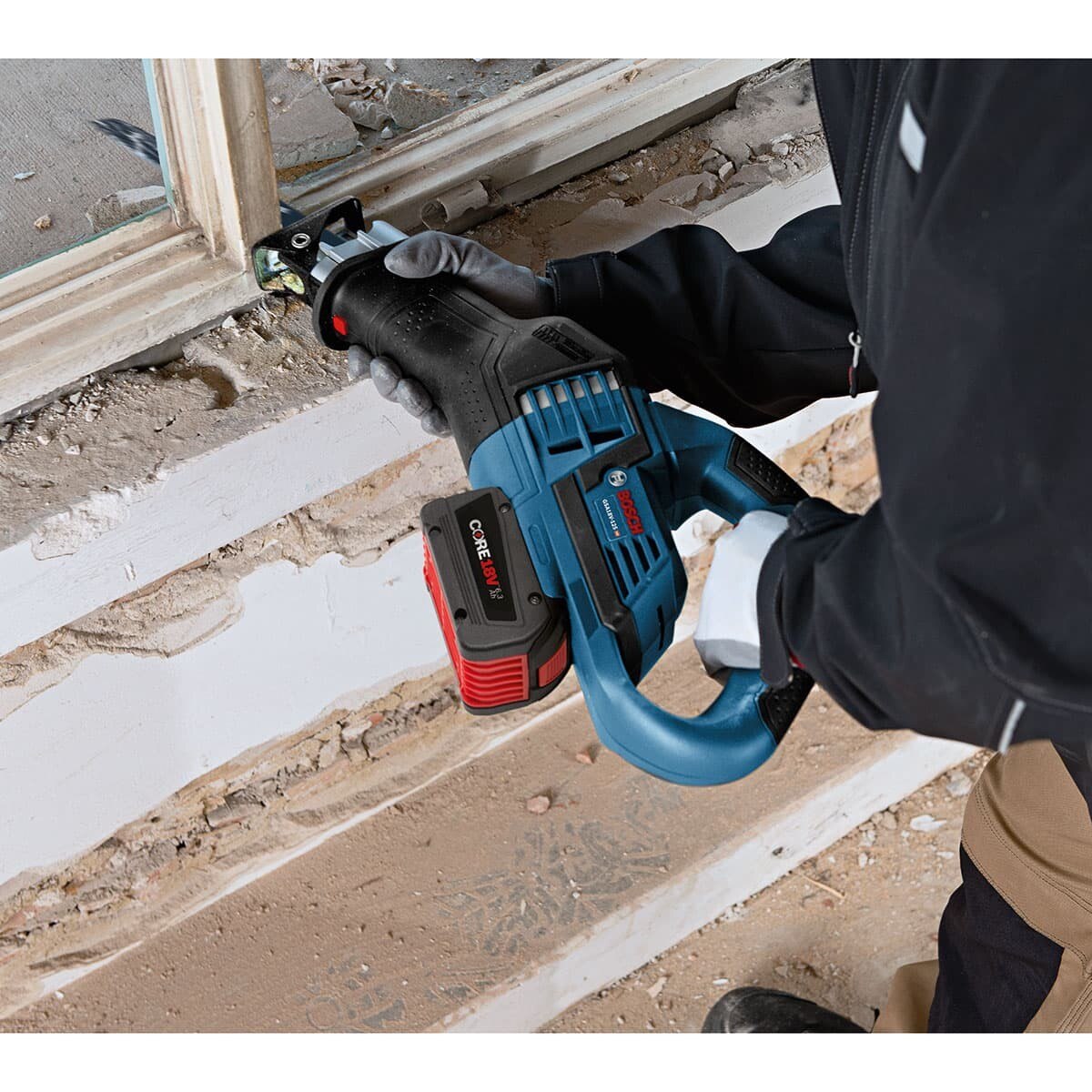 Bosch GSA18V-125N 18V EC BL 1-1/4"-Stroke Multi-Grip Reciprocating Saw - 5