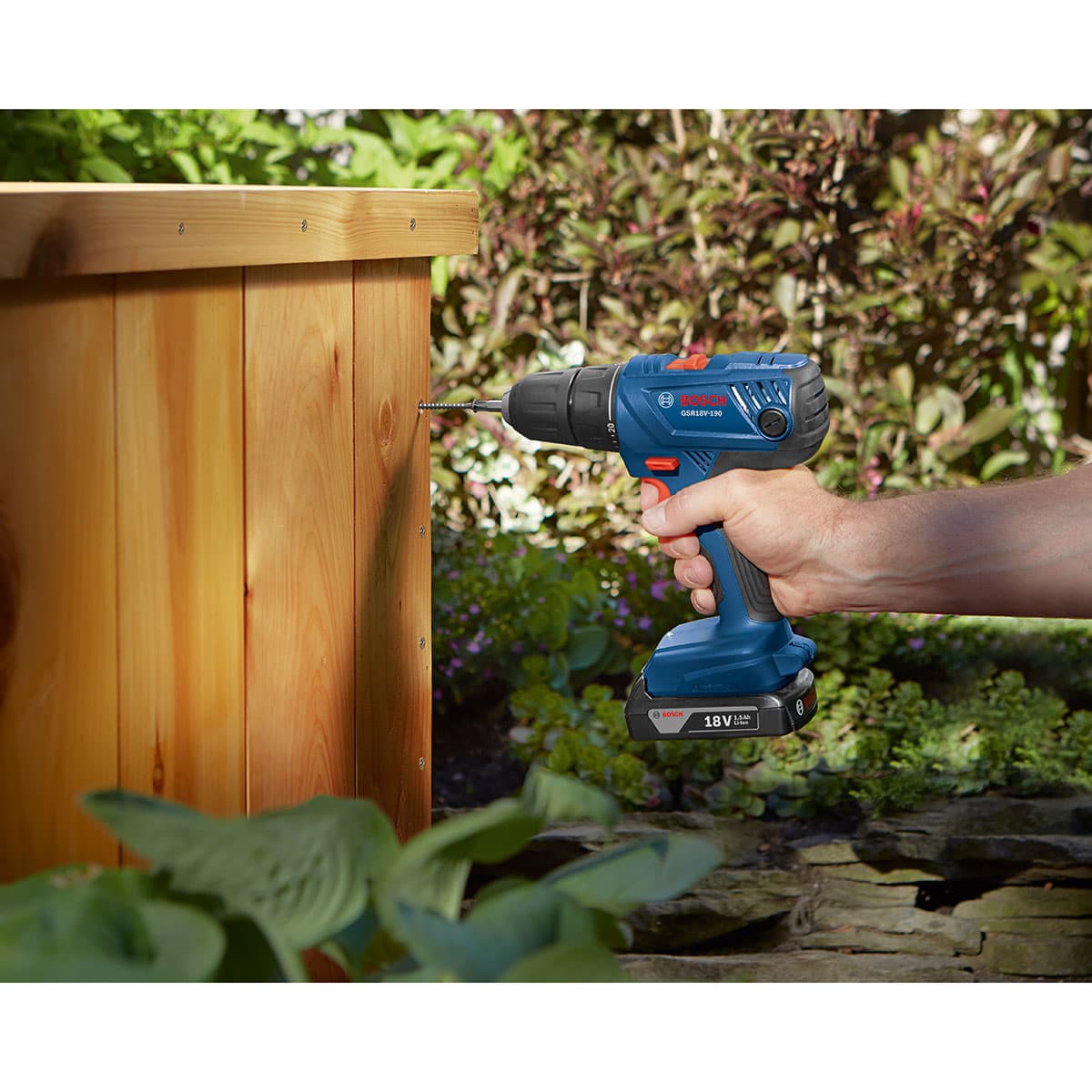 Bosch GSR18V-190B22 18V Compact 1/2" Drill/Driver Kit with 2-SlimPack Batteries - 4