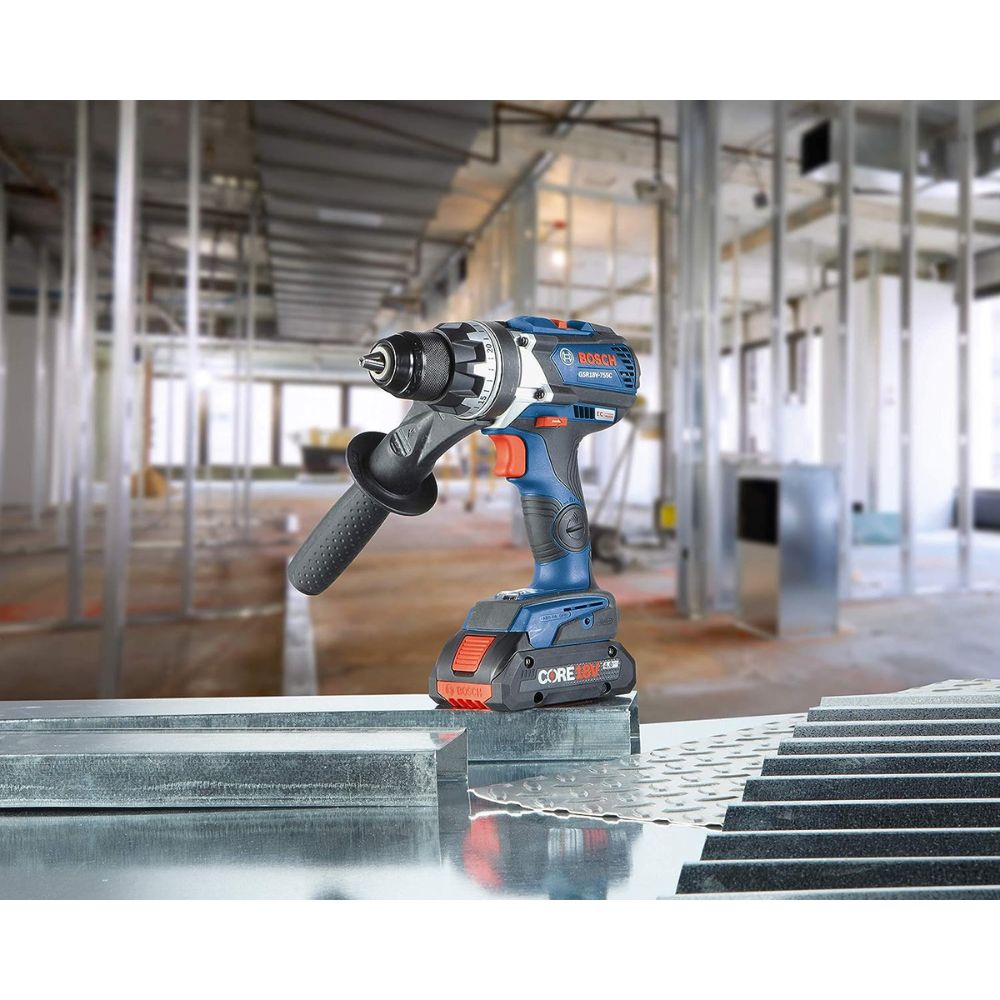 Bosch GSR18V-755CN 18V EC Brushless Connected-Ready Brute Tough 1/2 In. Drill/Driver (Bare Tool) - 5