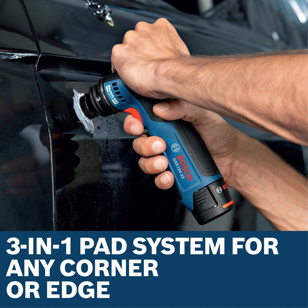Bosch GSS12V-32N 12V Compact Cordless Brushless 1-1/4" Orbital Sander Bare Tool - 5