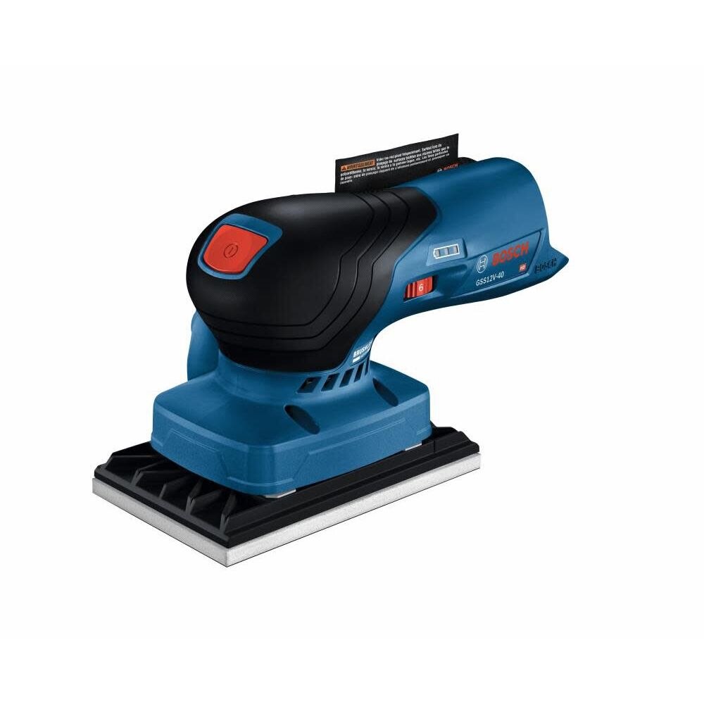 Bosch GSS18V-40N 18V Brushless Sheet Orbital Finishing Sander (Bare Tool) - 6