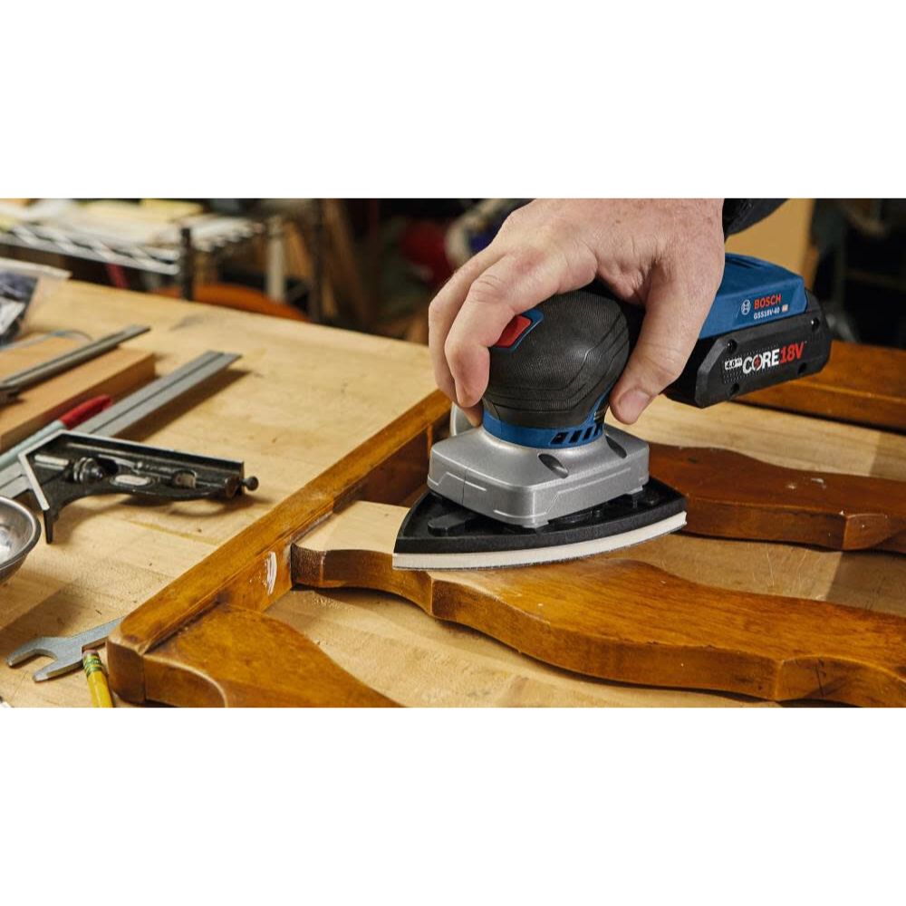 Bosch GSS18V-40N 18V Brushless Sheet Orbital Finishing Sander (Bare Tool) - 9