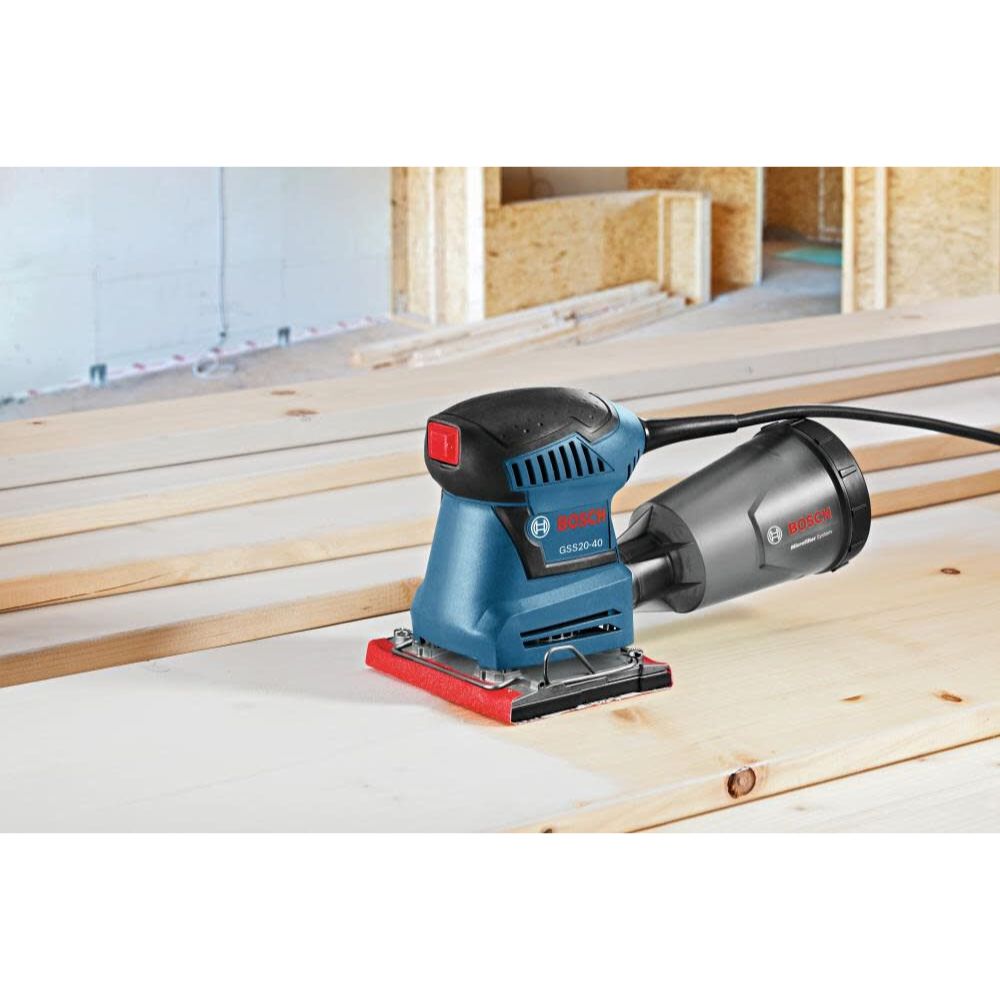 Bosch GSS20-40 1/4-Sheet Orbital Finishing Sander - 4