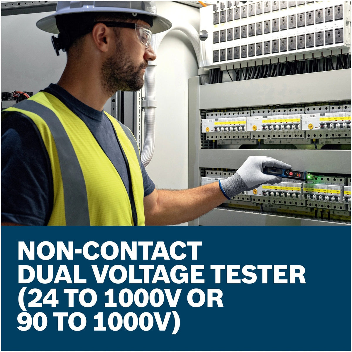 Bosch GVD1000-17 Non Contact Voltage Tester 24V to 1000V AC with Flashlight (2 AAA Batteries) - 4