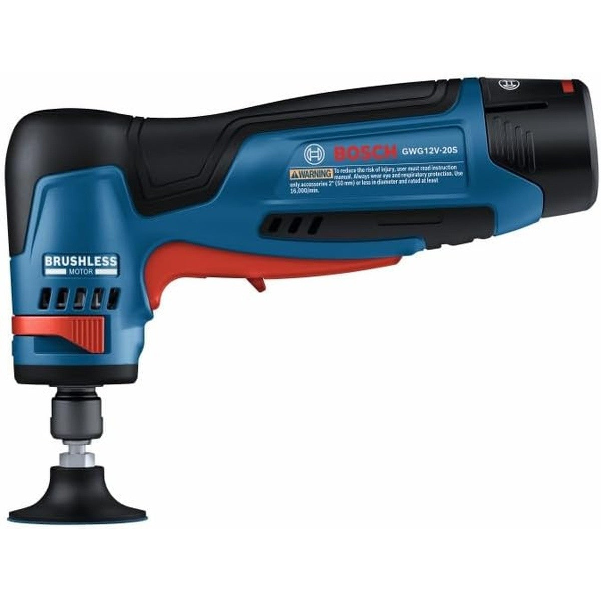 Bosch GWG12V-20SB23 12V Max 1/4" Right Angle Die Grinder w/ (2) 3.0 Ah batteries - 4