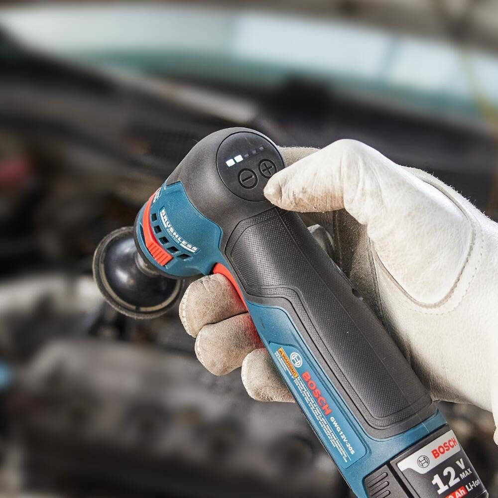 Bosch GWG12V-20SN 12V Max Brushless 1/4" Right Angle Die Grinder Bare Tool - 5