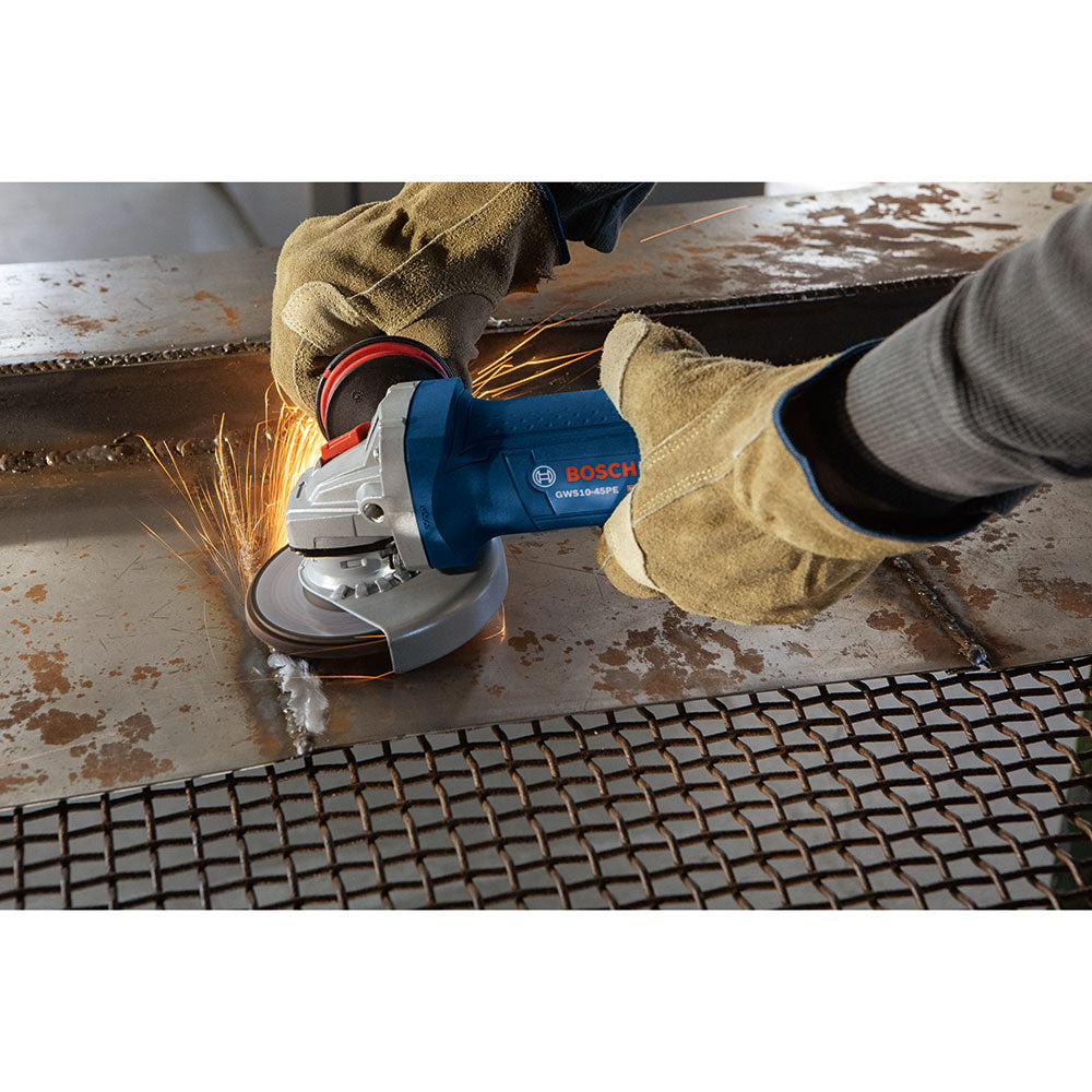Bosch GWS10-45PE 4-1/2" Ergonomic Angle Grinder with Paddle Switch - 3