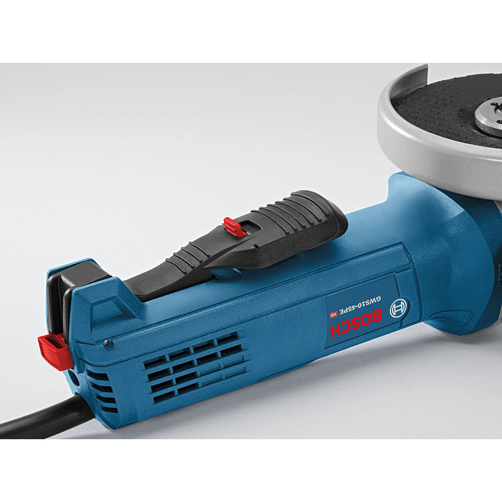 Bosch GWS10-45PE 4-1/2" Ergonomic Angle Grinder with Paddle Switch - 5