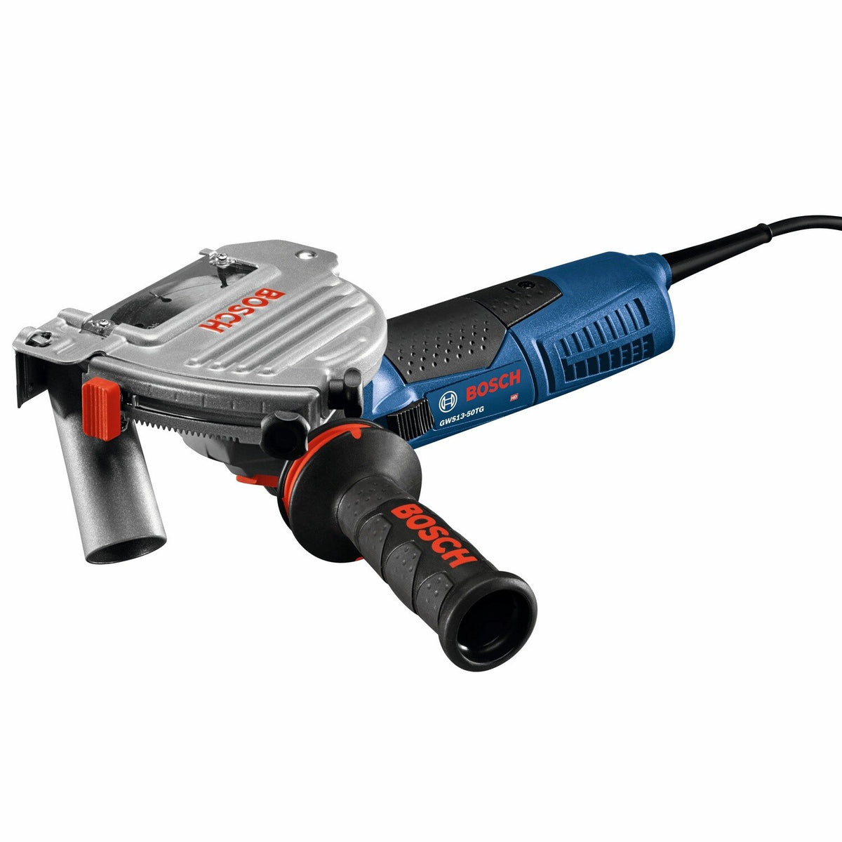 Bosch GWS13-50TG 5" Corded Angle Grinder with Tuckpointing Dust Guard