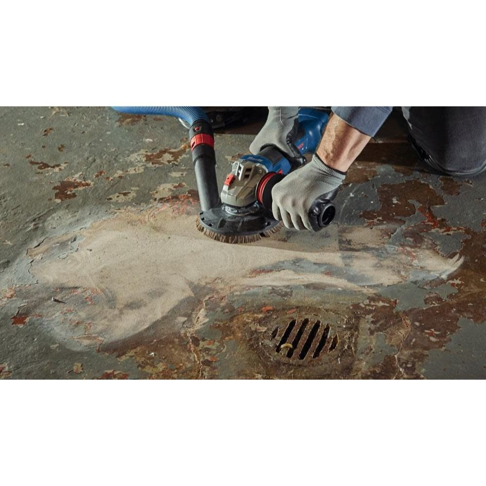 Bosch GWS18V-10N 18V Brushless 4-1/2 - 5" Angle Grinder with Slide Switch (Bare Tool) - 6