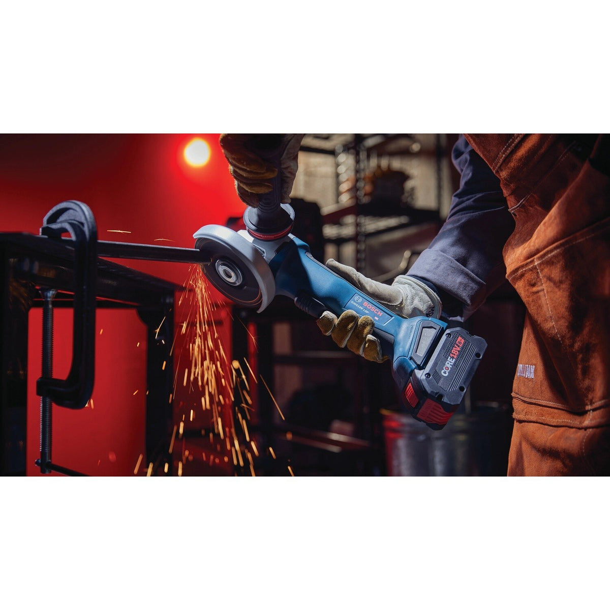 Bosch GWS18V-10PN 18V Brushless 4-1/2" to 5" Angle Grinder with Paddle Switch Bare Tool - 5