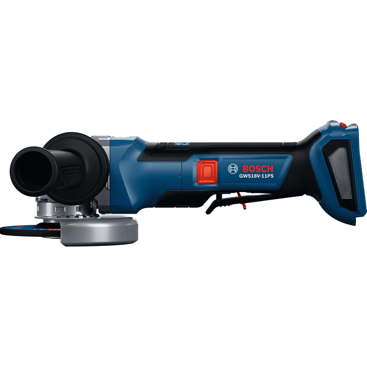 Bosch GWS18V-11PSN 18V 4-1/2" to 5" Brushless Angle Grinder with No Lock-On Paddle Switch - 4