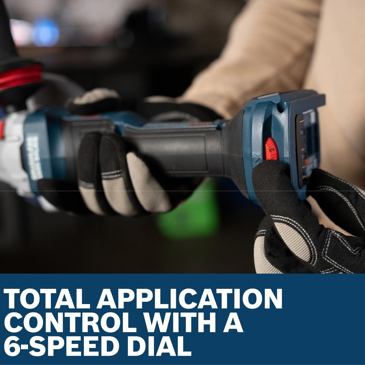 Bosch GWS18V-11PSN 18V 4-1/2" to 5" Brushless Angle Grinder with No Lock-On Paddle Switch - 7