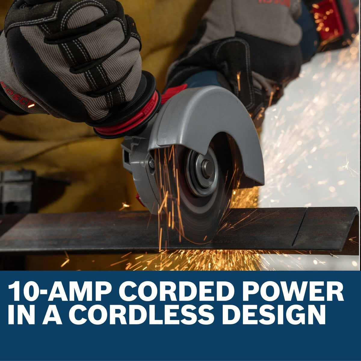 Bosch GWS18V-11SN 18V Brushless 4-1/2 to 5" Variable Speed Angle Grinder (Bare Tool) - 4