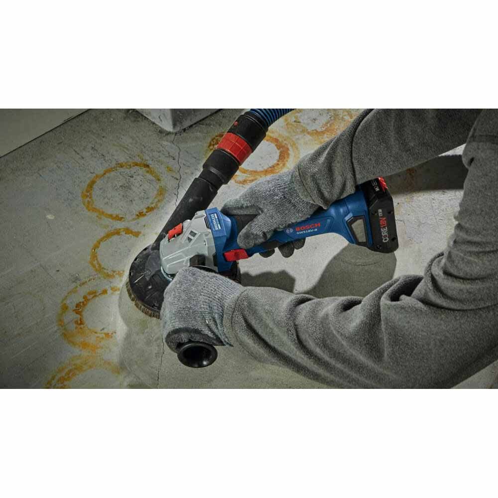 Bosch GWS18V-8N 18V Brushless 4-1/2" Angle Grinder with Slide Switch Bare Tool - 6