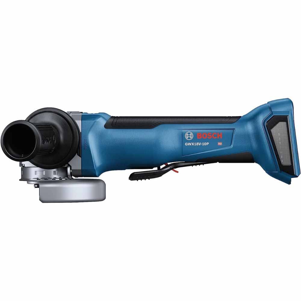 Bosch GWX18V-10PN 18V 4-1/2" - 5" X-LOCK Paddle Switch Angle Grinder (Bare Tool) - 3