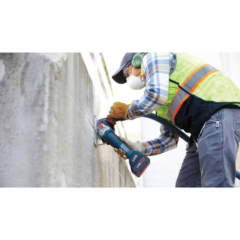Bosch GWX18V-10PN 18V 4-1/2" - 5" X-LOCK Paddle Switch Angle Grinder (Bare Tool) - 11