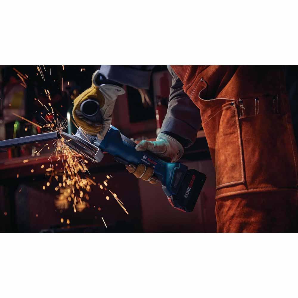 Bosch GWX18V-10PN 18V 4-1/2" - 5" X-LOCK Paddle Switch Angle Grinder (Bare Tool) - 13