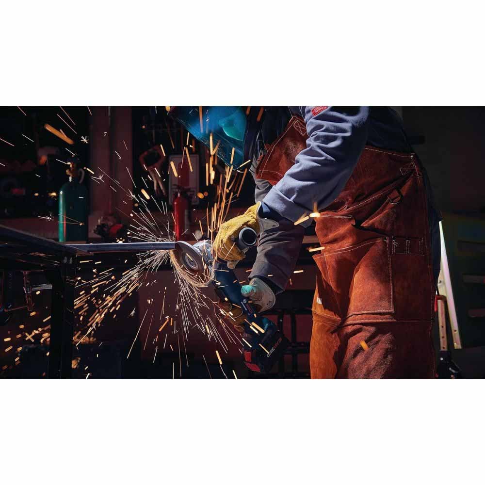 Bosch GWX18V-10PN 18V 4-1/2" - 5" X-LOCK Paddle Switch Angle Grinder (Bare Tool) - 14
