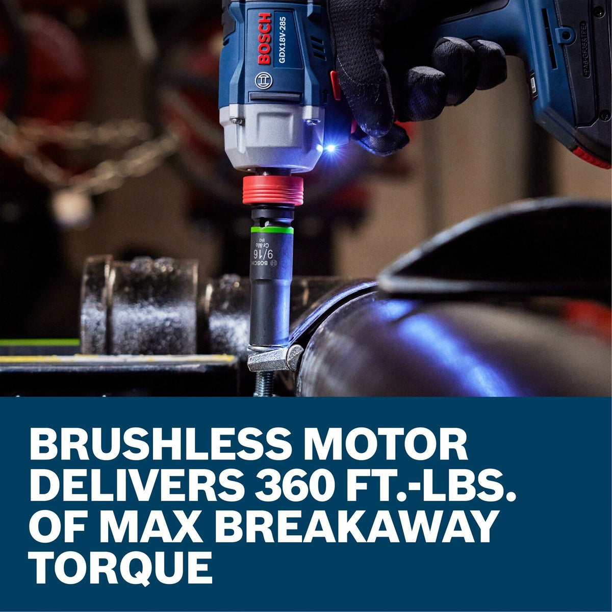 Bosch GXL18V-241B22 18V Brushless 2-Tool Combo Kit with 1/2" Hammer Drill Driver, 2-In-1 Impact Driver Wrench and Charger (2 Batteries) - 5