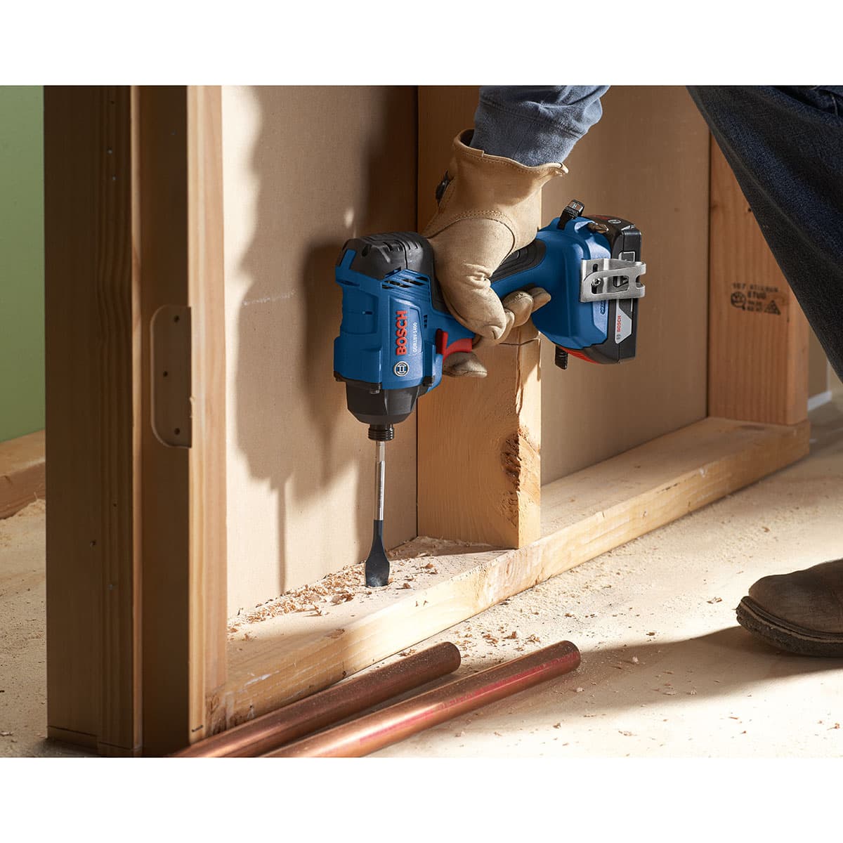 Bosch GXL18V-26B22 18V 1/2" Compact Drill & 1/4" Hex Impact Driver Combo Kit - 2