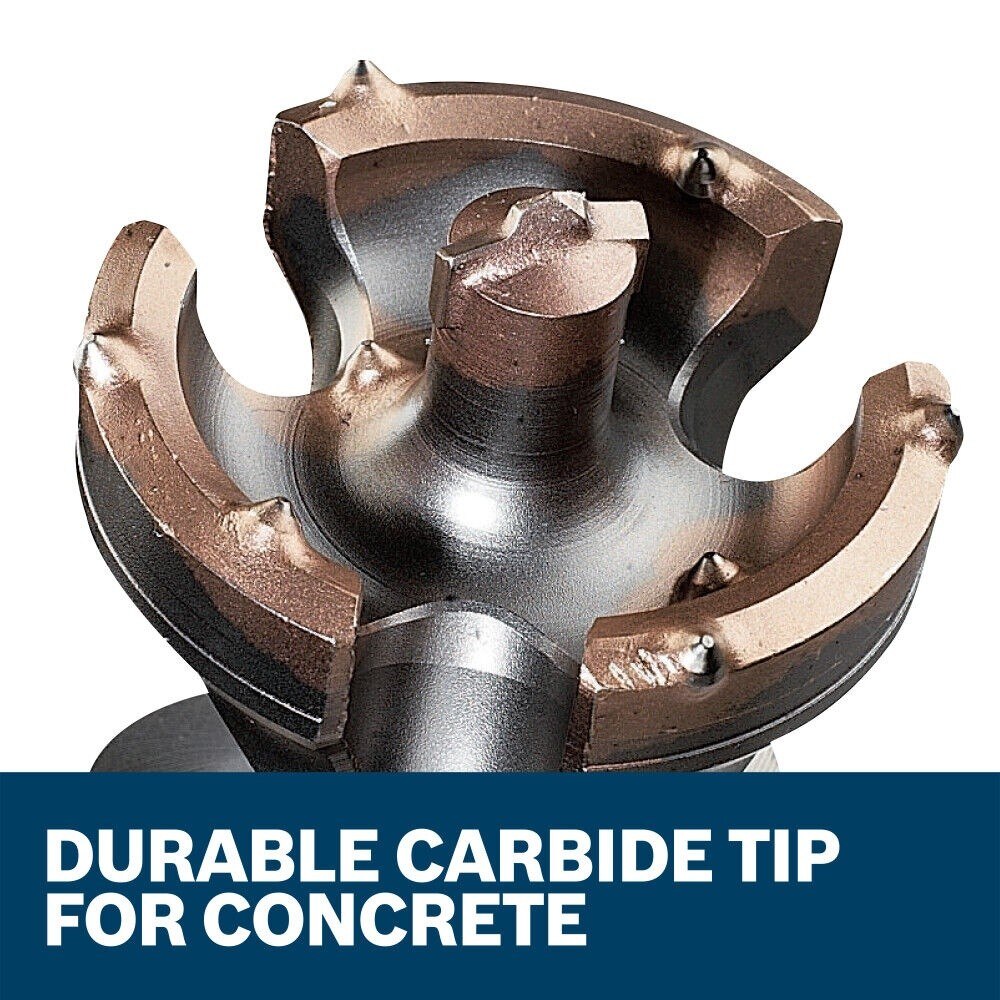 Bosch HC6521 Carbide Tipped 2-1/2" Thru-Hole Bit, Wild bore Multi Cutter Head - 3