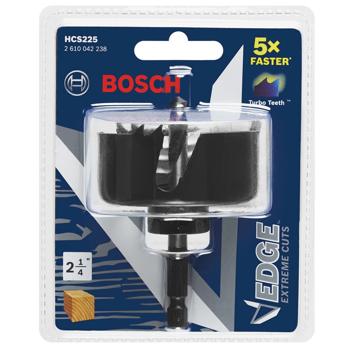 Bosch HCS225 2-1/4 In. Edge Wood Hole Saw with Arbor - 3