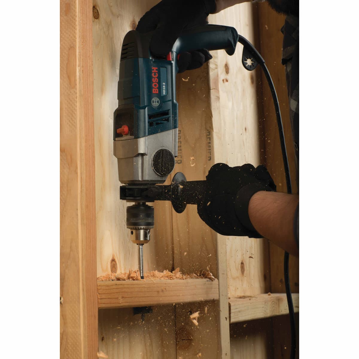 Bosch HD18-2 1/2" Two-Speed Hammer Drill - 2