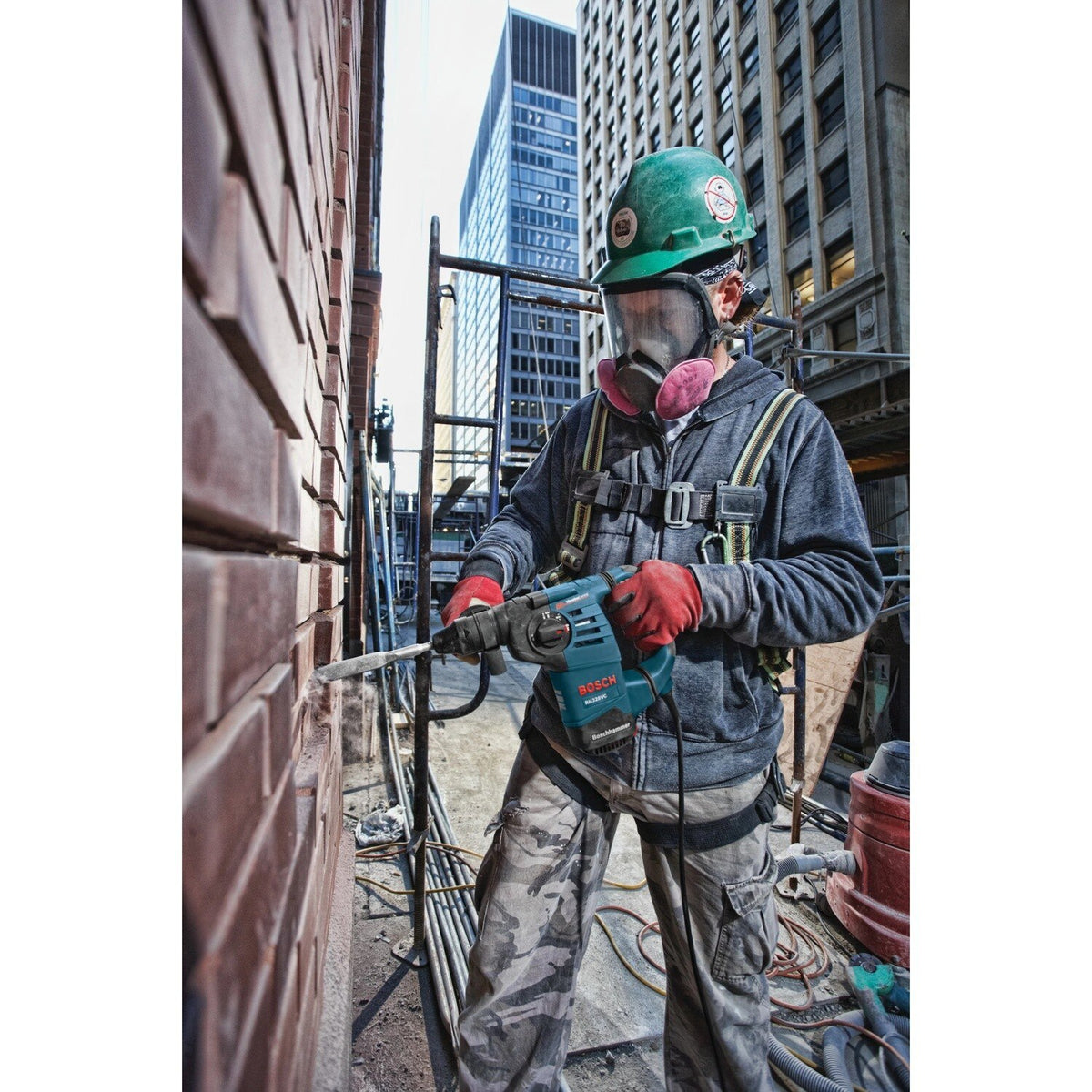 Bosch HS1402 1/8" SDS-plus Bulldog Xtreme Mortar Knife for Vertical Joint Removal - 4