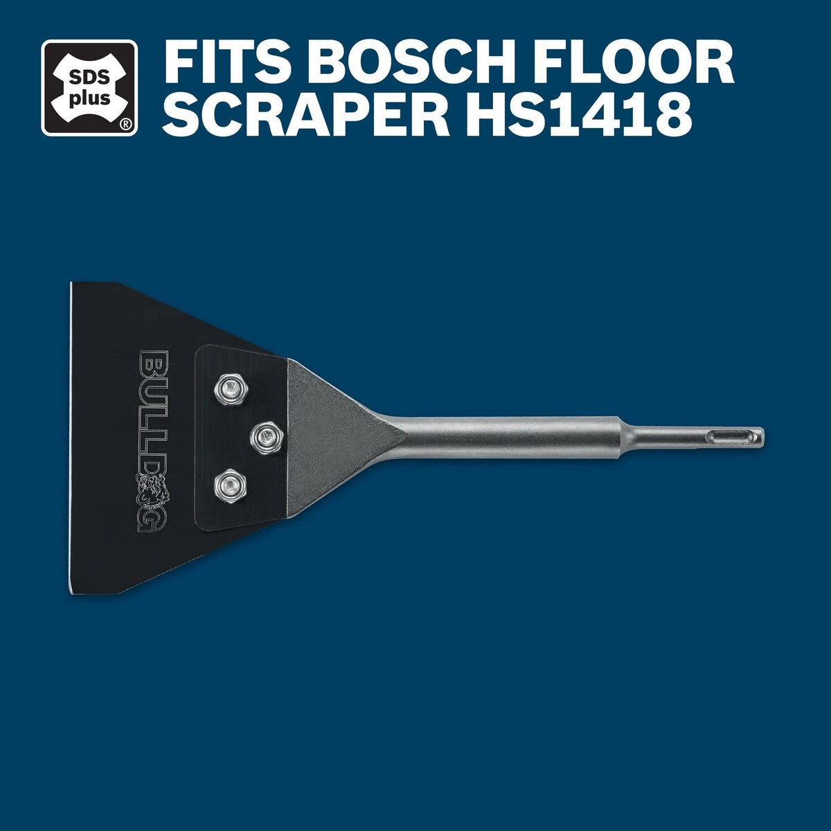 Bosch HS1418RK SDS-plus Bulldog 5" Replacement Blade Kit for HS1418 Floor Scraper - 2