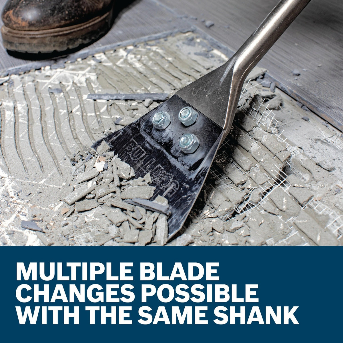 Bosch HS1418RK SDS-plus Bulldog 5" Replacement Blade Kit for HS1418 Floor Scraper - 4