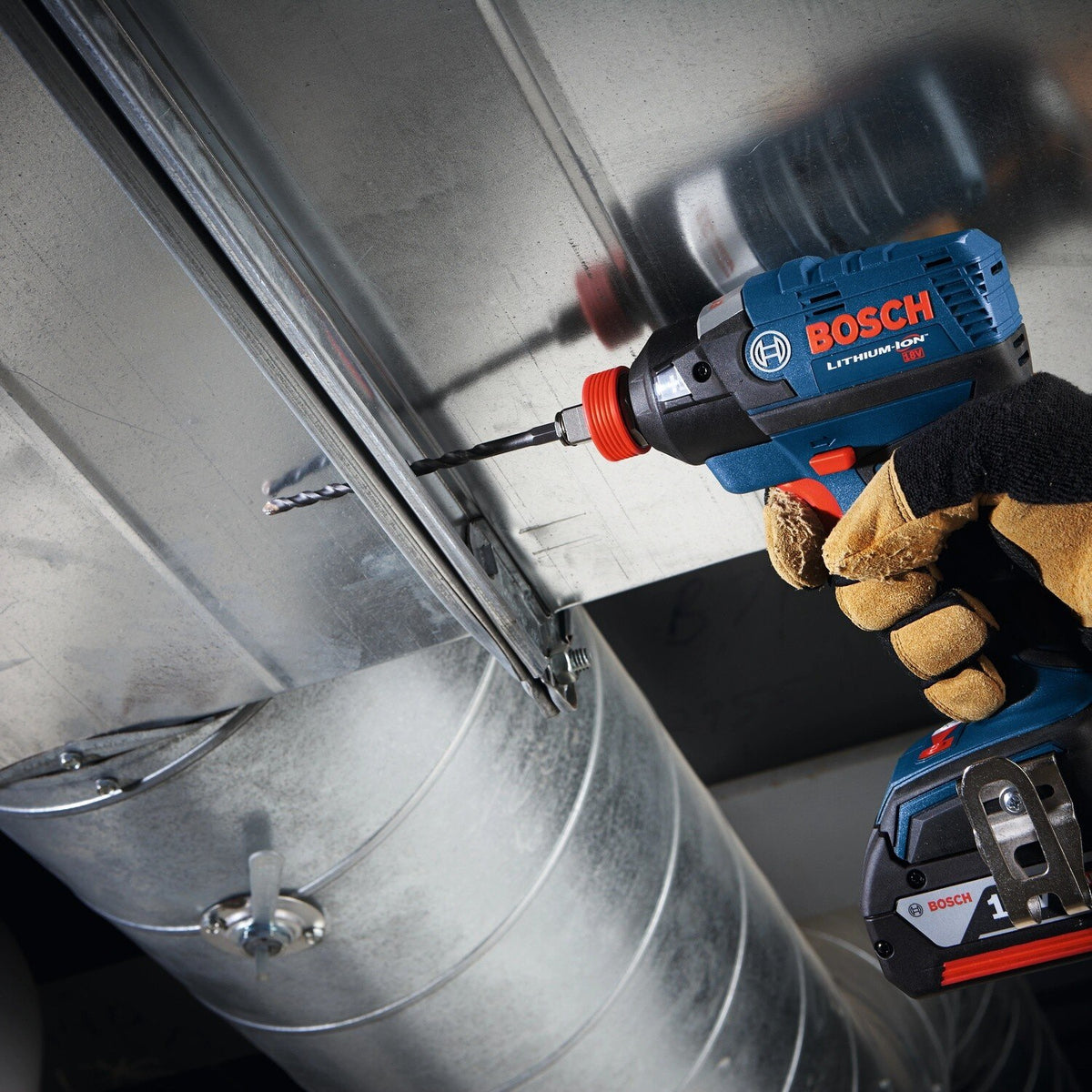 Bosch IMC06 1/4" Impact MultiConstruction Drill Bit with Hex Shank for Multi-Material Drilling - 3