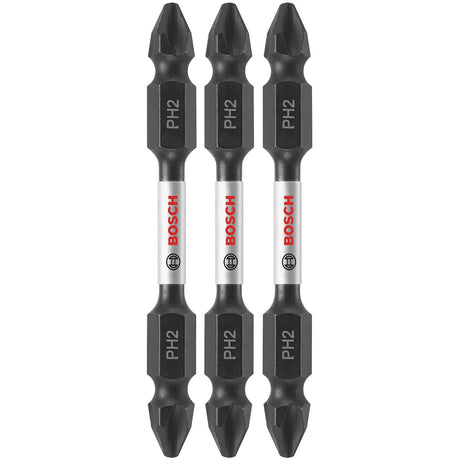 Bosch ITDEPH22503 3 pc. Impact Tough 2.5 In. Phillips #2 Double-Ended Bits