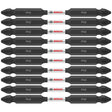 Bosch ITDEPH235B 10-Pc Impact Tough 3.5" Phillips #2 Double-Ended Bits