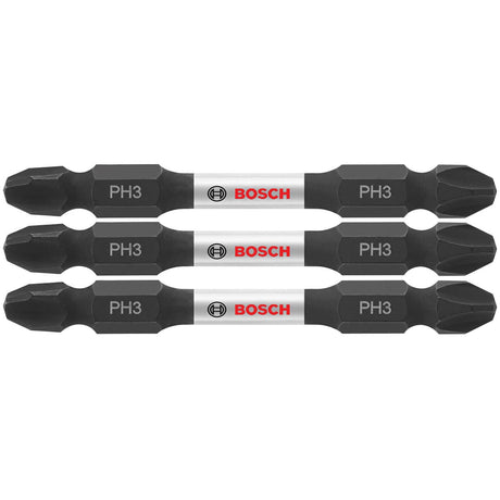 Bosch ITDEPH32503 3 pc. Impact Tough 2.5 In. Phillips #3 Double-Ended Bits
